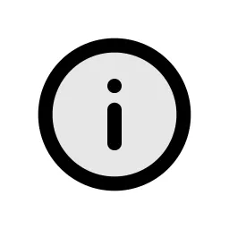 Circle Information Duo Icon