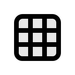 Grid Duo Icon