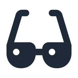 Sunglasses Solid Icon