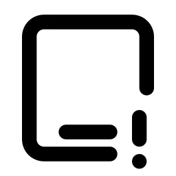 Device Ipad Exclamation Line Icon