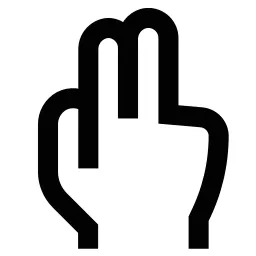Two Finger Icon