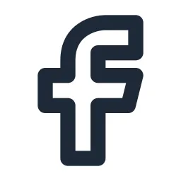 Brand Facebook Line Icon