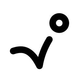 Bounce Right Line Icon