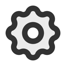 Cog Duotone Icon