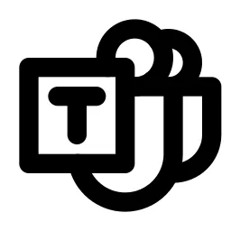 Brand Teams Line Icon