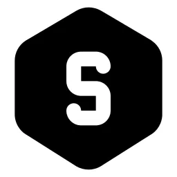 Hexagon Letter S Icon