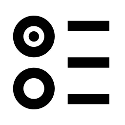 List Radio Icon
