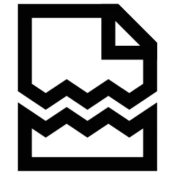 Broken File Icon