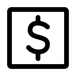 Money Square Icon