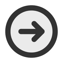 Arrow Right Circle Duotone Icon