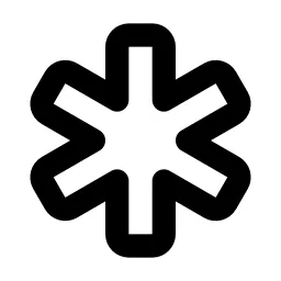Medical Cross Line Icon