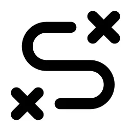 Route X Line Icon
