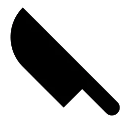 Knife Fill Icon