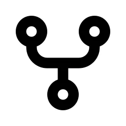 Git Fork Line Icon