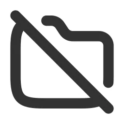 Folder Off Icon