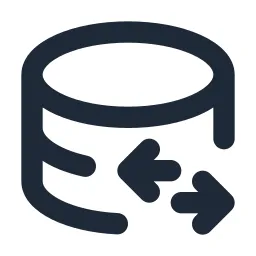 Data Change Line Icon