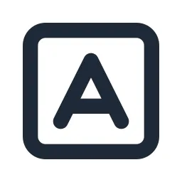 A Box Line Icon