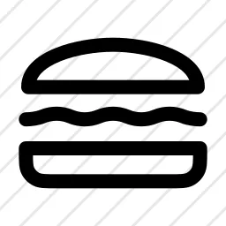 Cheeseburger Hamburger Sandwich Icon