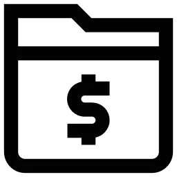 Dollar Folder Icon