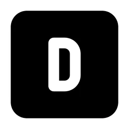 Square Letter D Icon