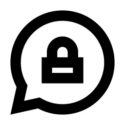 Chat Private Line Icon