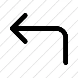 Arrow Corner Up Left Icon