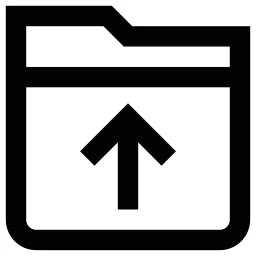 Folder Arrow Up Icon