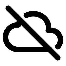 Cloud Off Line Icon