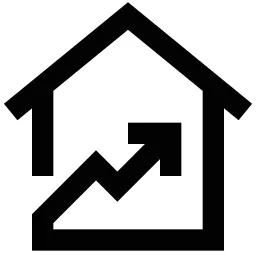 Arrow Up House Icon