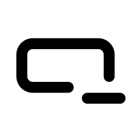 Code Variable Minus Line Icon