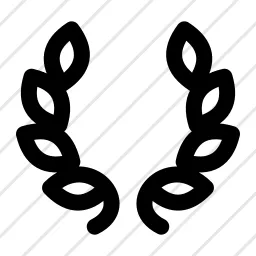 Wreath Crown Laurel Leaves Icon