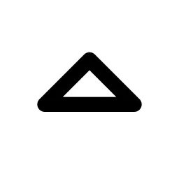 Caret Up Line Icon