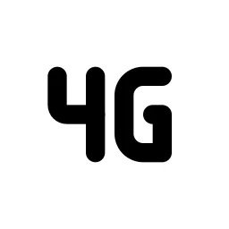 Signal 4g Line Icon