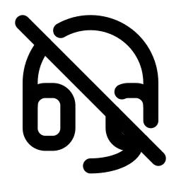 Headset Off Line Icon