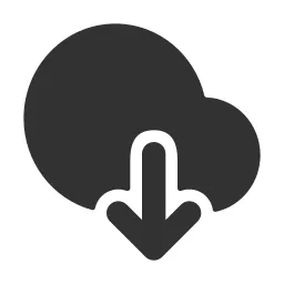 Cloud Download Fill Icon