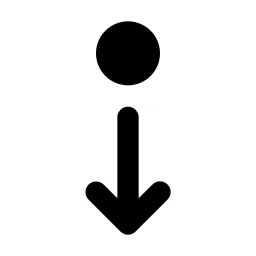 Arrow Move Down Icon