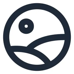 Image Circle Line Icon