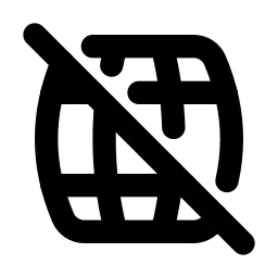 Barrel Off Line Icon