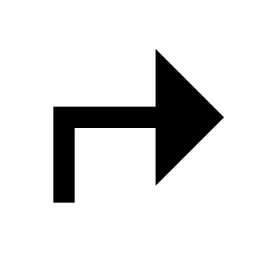 Corner Up Right Fill Icon