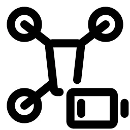 Drone Charge Low Icon