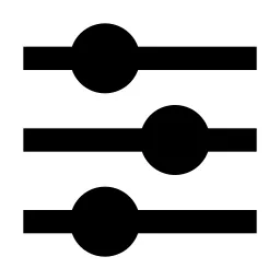 Equalizer Fill Icon