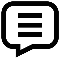 Message Lines Icon