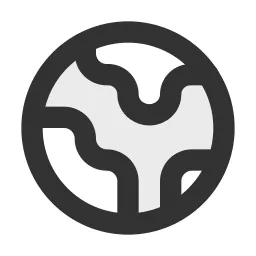 Globe Alt Duotone Icon