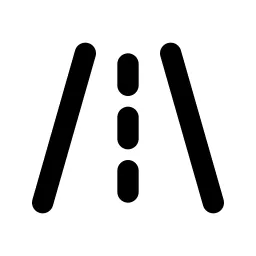 Road Line Icon