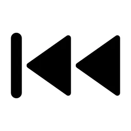 Rewind Start Mini Fill Icon