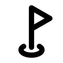 Golf Line Icon