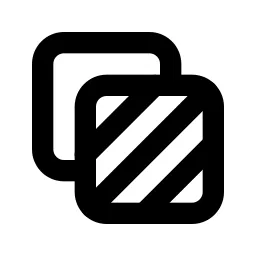 Squares Selected Line Icon