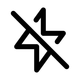 Flash Off Icon