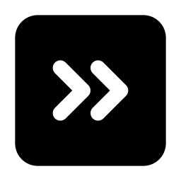 Square Chevrons Right Icon