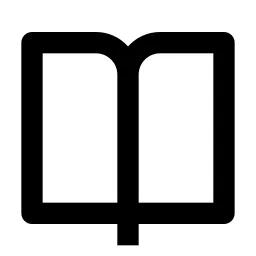 Book Open Line Icon